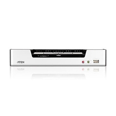 Aten CS1794 Conmutador KVM USB HDMI de 4 puertos con audio y concentrador USB 2.0.