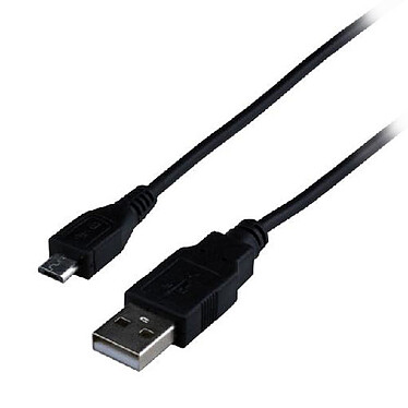 Cable USB 2.0 a Micro USB tipo AB (macho/macho) - 1 m