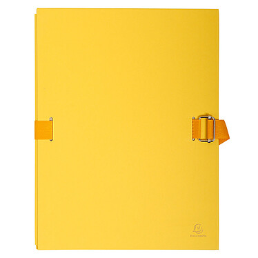 Exacompta Paper toil folder with flap Yellow