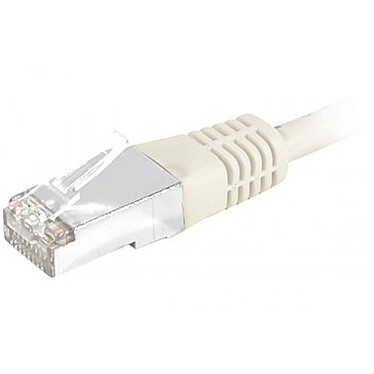 RJ45 cable category 6 S/FTP 0.15 m (Beige)