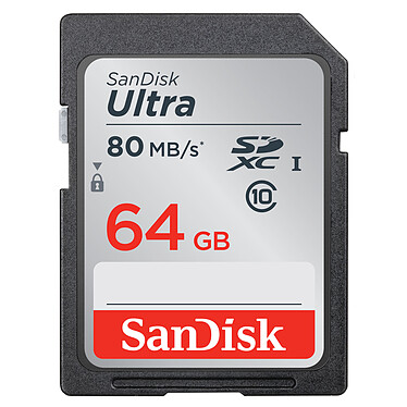 SanDisk Ultra SDXC UHS-I 64 GB 80 Mb/s