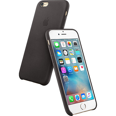 Apple Coque en cuir Noir Apple iPhone 6s