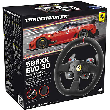 Nota Thrustmaster 599XX EVO 30 Ruota aggiuntiva in Alcantara