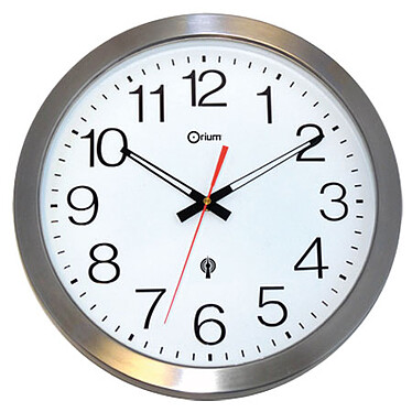 Orium Stainless Steel Clock