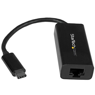 StarTech.com Adaptateur USB-C vers Gigabit Ethernet Noir (USB 3.0)