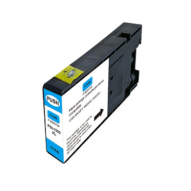 Cartucho compatible con Canon PGI-1500XL C (Cyan)