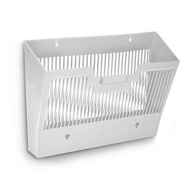 CEP Basics 1-compartment wall basket grey