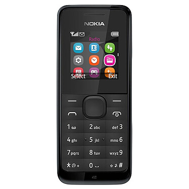 Nokia 105 Dual SIM Noir 