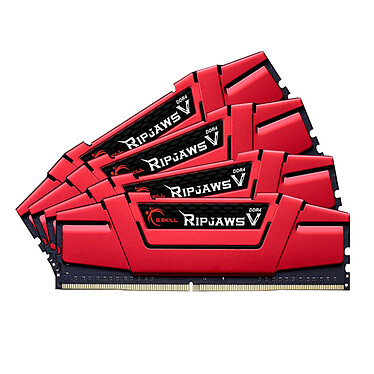 G.Skill RipJaws Serie 5 Rojo 64GB (4 x 16GB) DDR4 3333 MHz CL16