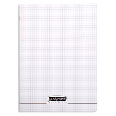 Calligraphe 8000 Polypro Notebook 96 pages 21 x 29.7 cm small squares Clear