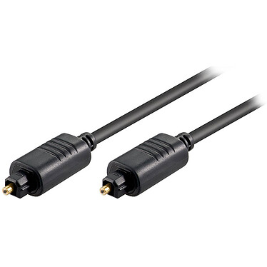 Câble audio numérique haute qualité Toslink Mâle/Mâle - 3 m Câble audio numérique haute qualité 