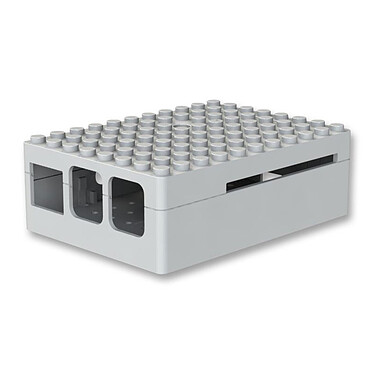 Multicomp Pi-Blox caja para Raspberry Pi 1 Model B+ / Pi 2/3 (blanca)