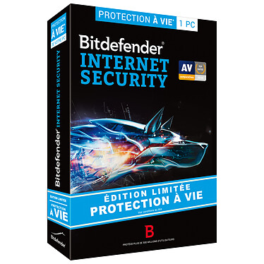 Bitdefender Internet Security 2016 Edition limitée - Licence à vie 1 Poste
