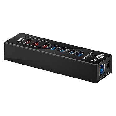 Hub USB 3.0 avec alimentation (7 ports dont 3 de charge)