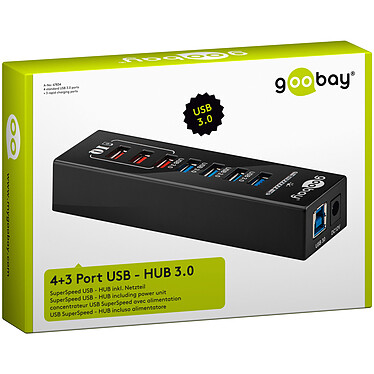 Avis Hub USB 3.0 avec alimentation (7 ports dont 3 de charge)