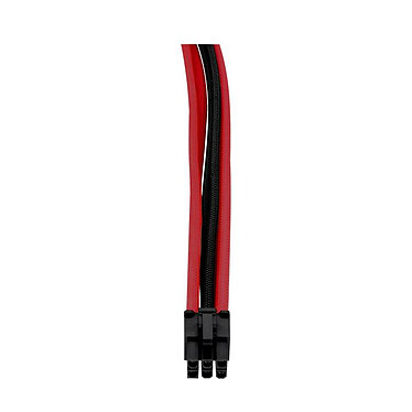 Acheter Thermaltake TtMod Sleeve Cable (Extension Câble Tressé) - Rouge et Noir