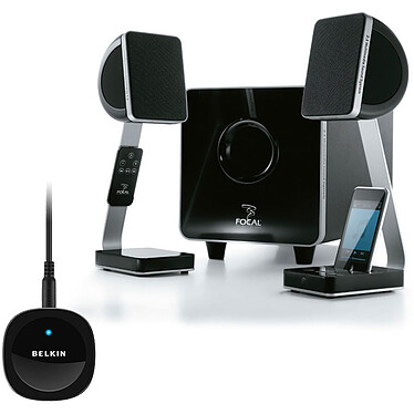 Focal XS + Belkin Bluetooth Music Receiver