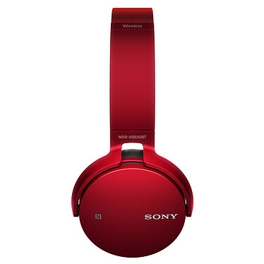 Sony MDR-XB650BT Rouge - Casque - Garantie 3 ans LDLC