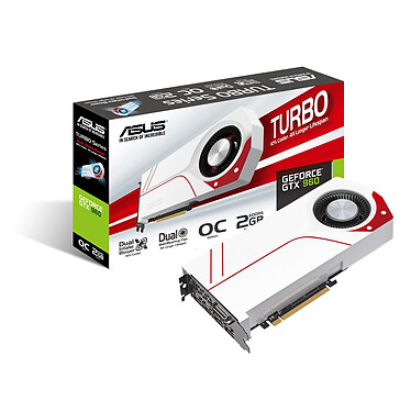 ASUS TURBO-GTX960-OC-2GD5 - GeForce GTX 960 2 Go
