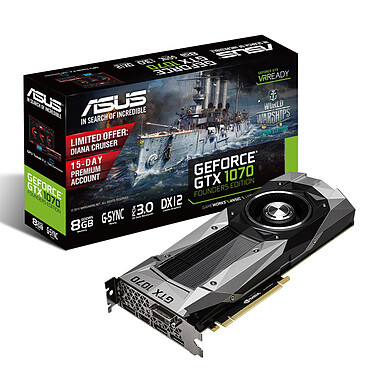 ASUS GTX1070-8G - GeForce GTX 1070 Founders Edition