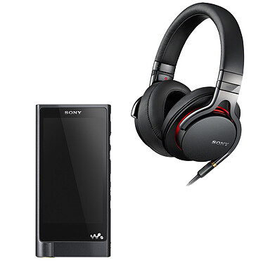 Sony NW-ZX2 + MDR-1A Noir