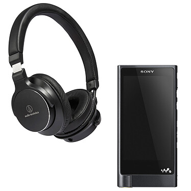 Sony NW-ZX2 + Audio-Technica ATH-SR5 Noir