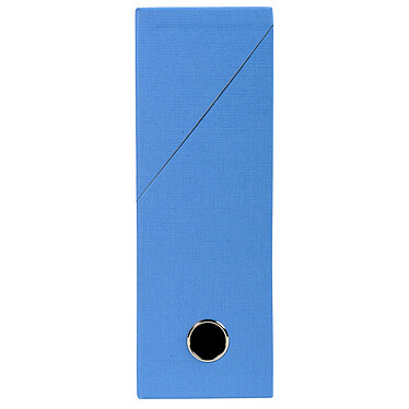 Exacompta Boite de transfert en papier toilé dos 90 mm Bleu clair