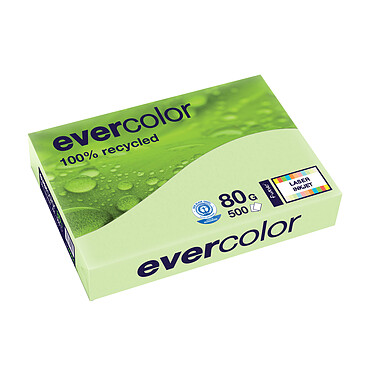 Clairefontaine Evercolor Resma de papel 500 hojas A4 80g Verde