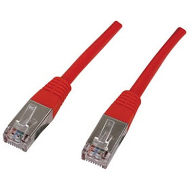 RJ45 cable category 6 F/UTP 0.15 m (Red)