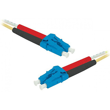 Cable de fibra óptica dúplex monomodo OS2 9/125 LC-LC (10 metros)