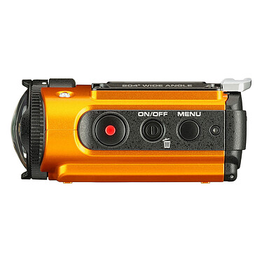 Avis Ricoh WG-M2 Orange + SanDisk micro SDHC 16 Go + Dragonne flottante