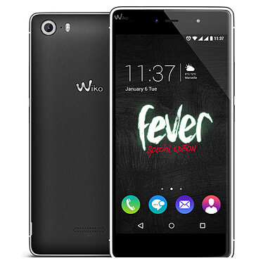 Wiko Fever SE Scary Pack Anthracite
