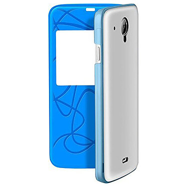 Infinix Flip Case Smart Cover Bleu/Blanc Infinix X505