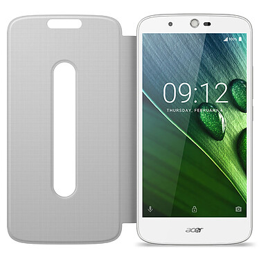Acer Flip Cover Blanc Liquid Zest Plus