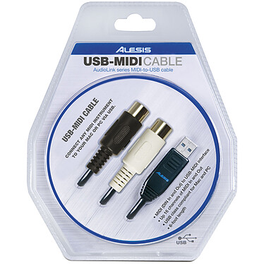 Alesis USB-MIDI Câble