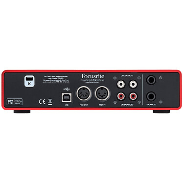Focusrite – Interface Audio Scarlett 2i2 (3e génération), carte son externe  USB, enregistrement, guitare, Audio, amplificateur de