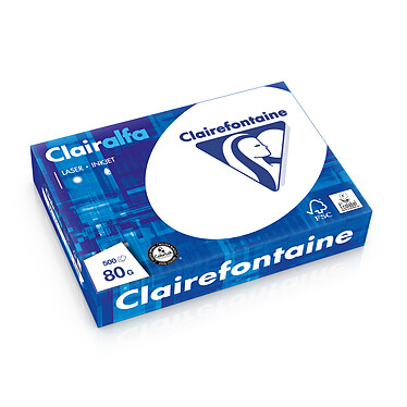 Avis Clairefontaine Clairalfa 80g A4 x 50 ramettes