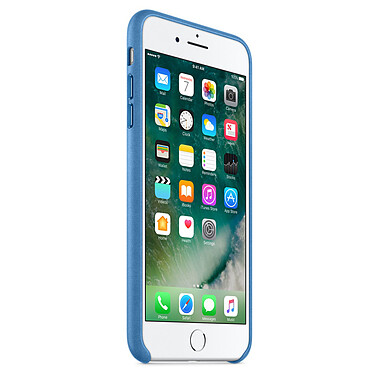 Avis Apple Coque en cuir Bleu Méditerranée Apple iPhone 7 Plus 