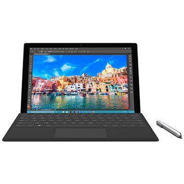 Avis Microsoft Surface Pro 4 - m3-6Y30 - 4 Go - 128 Go avec clavier Type Cover AZERTY Noir