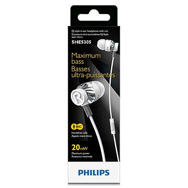 Acheter Philips SHE5305 Blanc