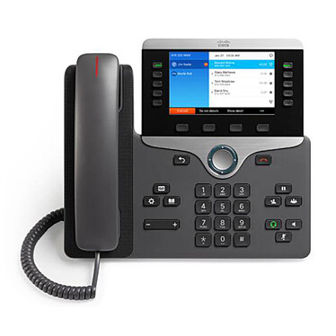 Cisco IP Phone 8851 avec micrologiciel de téléphone multiplateforme