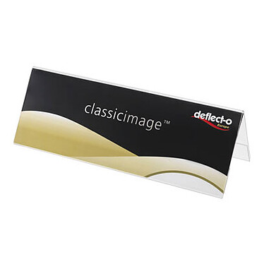 deflecto Classic Image chevalet porte-nom A4