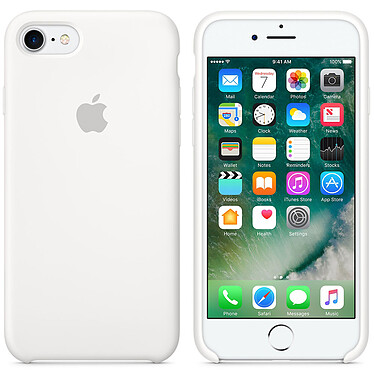Apple Silicone Case White Apple iPhone 7