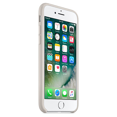 Avis Apple Coque en silicone Gris Sable Apple iPhone 7 