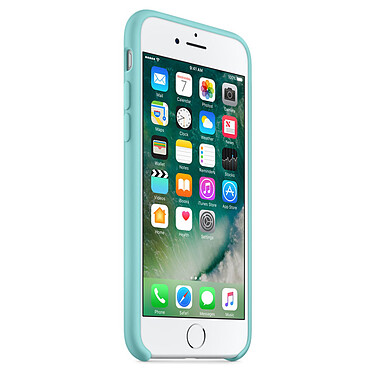 Avis Apple Coque en silicone Bleu Méditerranée Apple iPhone 7 