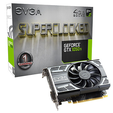 EVGA GeForce GTX 1050 Ti SC GAMING 4G