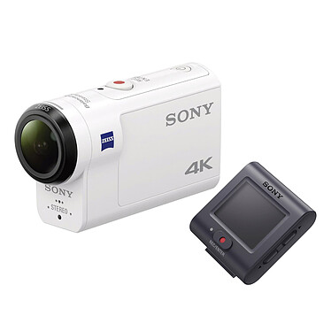 Sony FDR-X3000R Caméscope Action Cam 8.2 MP - Vidéo 4K -  Wi-Fi, Bluetooth, NFC, GPS - Etui étanche - Télécommande Live View