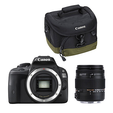 Canon EOS 100D + Sigma 18-250mm F3.5-6.3 DC Macro OS HSM + Canon 100EG