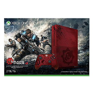  Microsoft Xbox One S (2 To) + Gears of War 4 - Édition Limitée