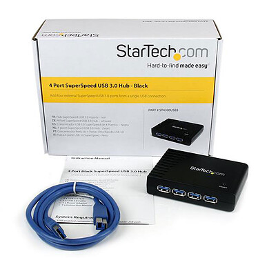 Acheter StarTech.com Hub USB 3.0 à 4 ports